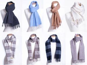 Bufandas de lana para hombres