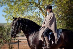 poncho para candelaria